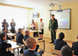 В Кызыле состоялось торжественное открытие кадетского училища